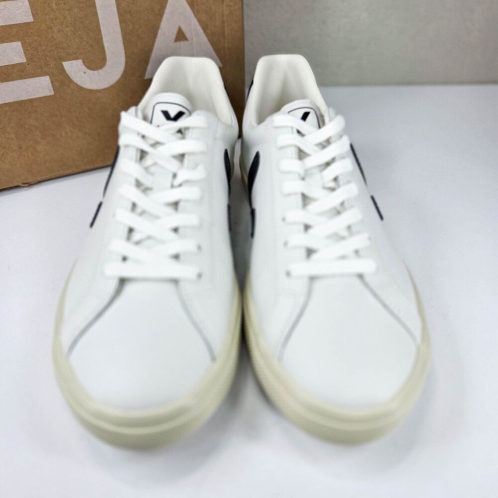 Veja Esplar Leather White Black Women’s 9 Men’s 7 EU 40 New in Box
